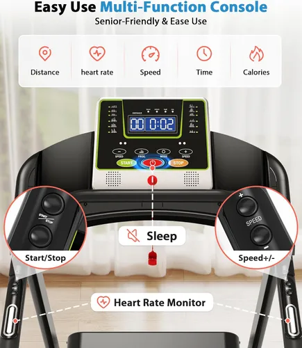 Vista 15 de CIIHI Walking Treadmill for Seniors - Foldable Treadmill for Home