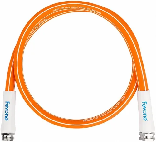 Vista 12 de Fevone Manguera Líder de Jardín de 3 pies, Manguera de Agua Híbrida Ligera, Flexible y Duradera, Conexiones Libres de Fugas Flexible Hybrid
