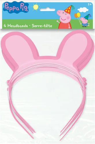 Vista 2 de Diademas de papel Peppa Pig 4