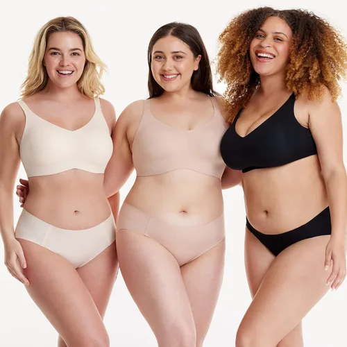 Vista 5 de COMFELIE Wireless Bra for Women Seamless Support Bralette, Comfort Lightly Lined Born for Her Ultra-Fit T-Shirt Bra EB061