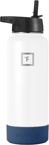 Vista 4 de IRON °FLASK Bota protectora de silicona para 32 oz - 40 oz para botellas de agua deportivas (paquete de 2)