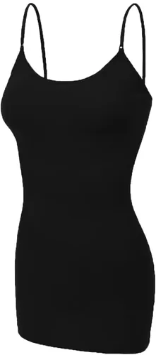 Vista 2 de Emmalise Camisola larga casual básica para mujer con correa ajustable