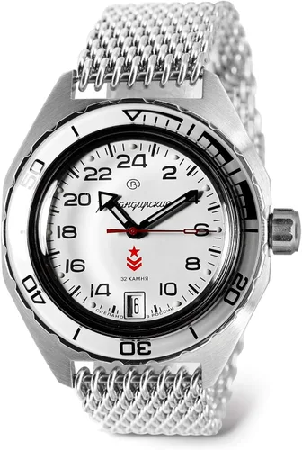 Vista 8 de VOSTOK Komandirskie 650546 GMT - Reloj mecánico automático de buceo automático