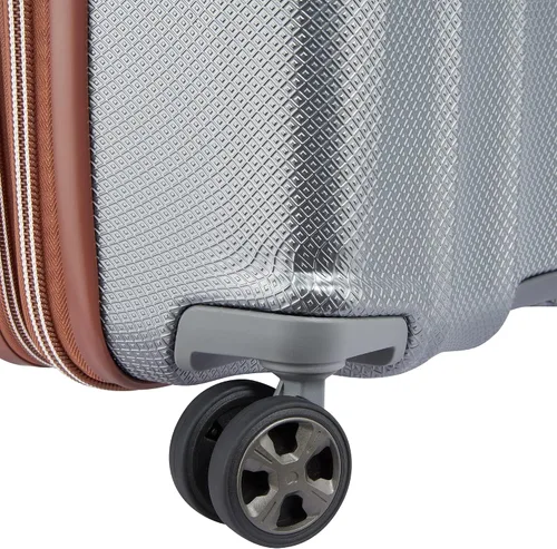 Vista 9 de DELSEY PARIS Carrousel Hardside - Equipaje expandible con ruedas giratorias, platino, juego de 2 piezas (2128)