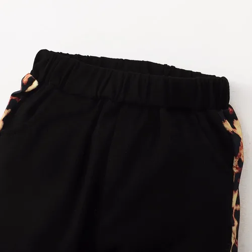 Vista 5 de Conjunto de ropa para bebé recién nacida, sudadera con capucha y pantalones con diadema para niña pequeña