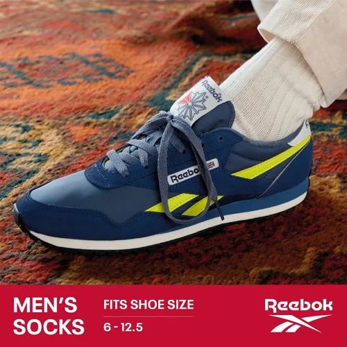 Vista 7 de Reebok Calcetines deportivos para hombre, paquete de 10 calcetines deportivos acolchados que absorben la humedad, cómodos y elásticos (tallas 6-12.5)