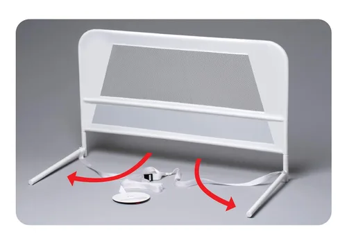Vista 8 de KidCo Protector de riel de cama de malla para niños pequeños de 39 pulgadas de largo para colchón individual, doble, matrimonial, Queen y King
