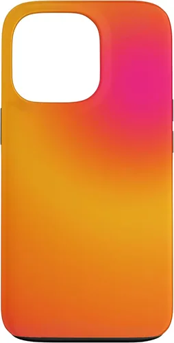 Vista 10 de Funda rosa naranja Aura Ombre para iPhone 17
