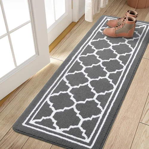 Vista 48 de Buganda Alfombra para Puerta Interior, Tapete Resistente a la Suciedad y Absorbente, Antideslizante, Alfombras de Perfil Bajo para Entrada