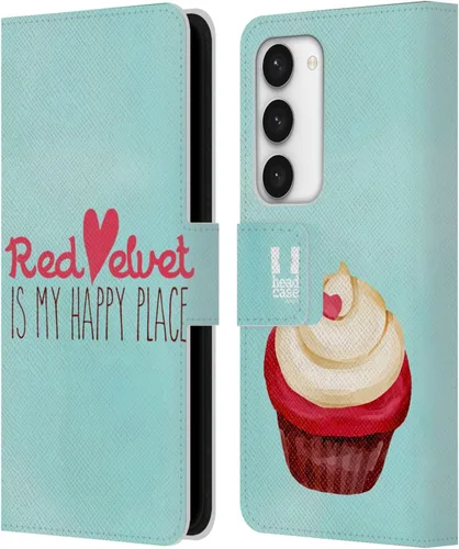 Vista 185 de Head Case Designs Assortment Cupcakes Happiness Leather Wallet Case Compatible with Samsung Galaxy A07 4G Surtido