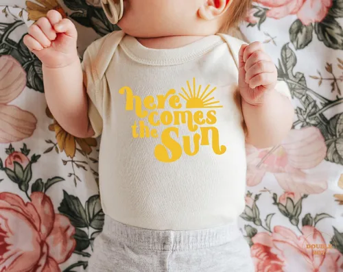 Vista 2 de First Trip Around The Sun - Camiseta para niño de un año, camiseta de primer cumpleaños, estilo bohemio, unisex, para bebé
