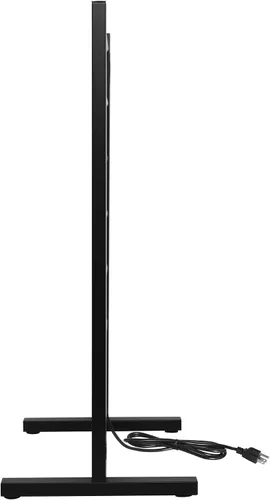 Vista 15 de Ibiza Freestanding Towel Warmer, Black, Plug-in, 6 Bars