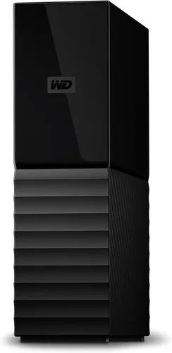 Vista 7 de WD Disco duro externo My Book Desktop de 22 TB, USB 3.0, HDD externo con protección por contraseña y software de respaldo - WDBBGB0220HBK-NESN