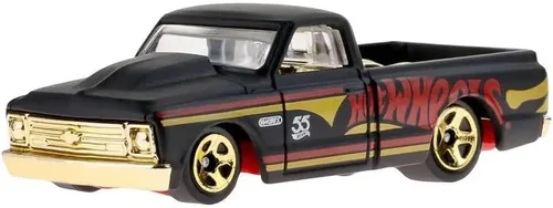 Vista 2 de Hot Wheels '67 Chevy C10, Pearl y Chrome 1/6