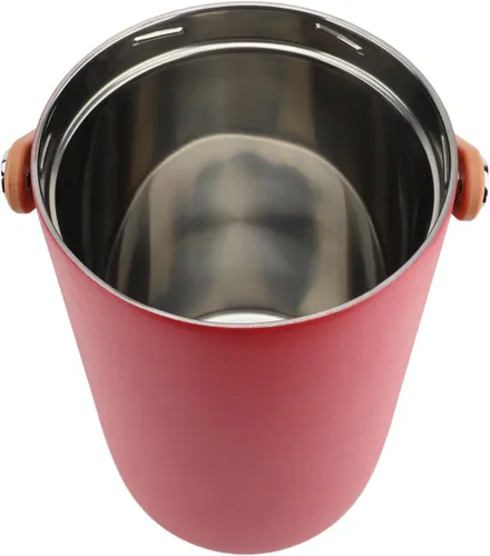 Vista 7 de TOPINCN Termo para comida caliente, 3 capas, apilable, aislada, caja de almuerzo aislada al vacío de acero inoxidable de 2.6 L, recipiente