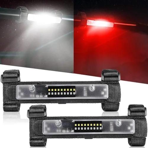 Vista 10 de Nibright UTV - Luz interior de cúpula para UTV, accesorios universales para UTV, Polaris RZR Ranger Can-Am Defender, ATV, camión, automóvil