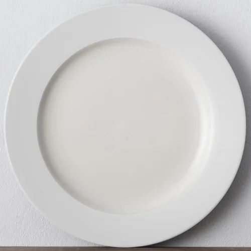 Vista 3 de Noritake Colorwave - Plato llano, borde, 11 pulgadas, juego de 4 en blanco