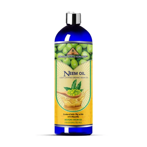Vista 8 de Ancient Health Remedies Aceite de neem orgánico prensado en frío, sin refinar, certificado por la USDA, puro y natural, excelente aceite portador a