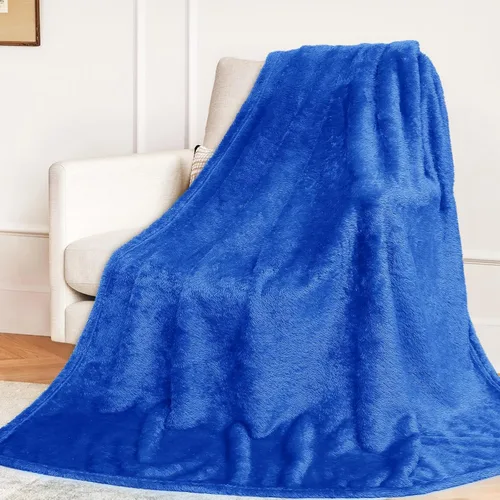 Vista 17 de MUGD Manta rosa para cama, manta de forro polar rosa claro, mantas suaves para mujeres y niñas, bonita decoración del hogar B-bean Rosa
