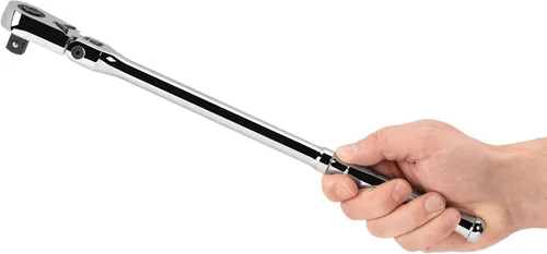 Vista 6 de TEKTON Trinquete largo de liberación rápida con cabezal flexible de 1/2 pulgada de impulso x 14 pulgadas SRH31214