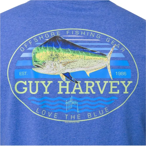 Vista 77 de Guy Harvey Camiseta de manga corta Threadcycled para hombre