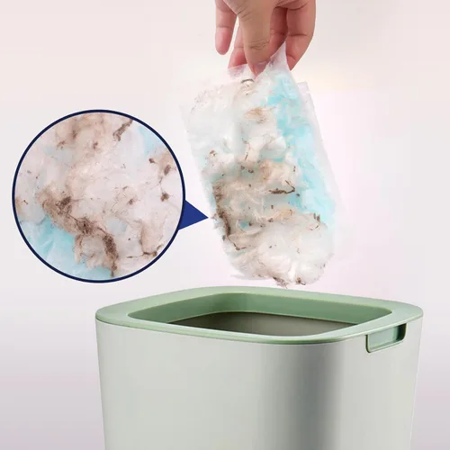 Vista 7 de Kit de repuestos de plumero multisuperficie de 180° (1 mango largo a + 1 mango corto + 15 repuestos de plumero)