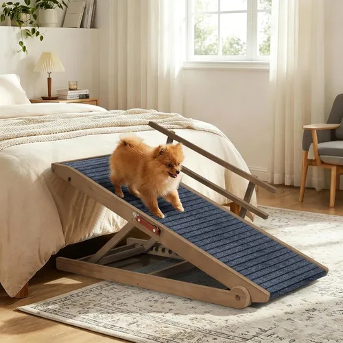 Vista 8 de Dog Ramp for Bed, Foldable Small to Old Dog Ramp for Couch,Sofa
