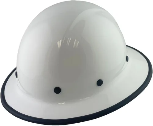 Vista 15 de Wolfjaw - Casco duro de fibra de vidrio de ala completa con suspensión de trinquete de 8 puntos, añade bordes y bolsa
