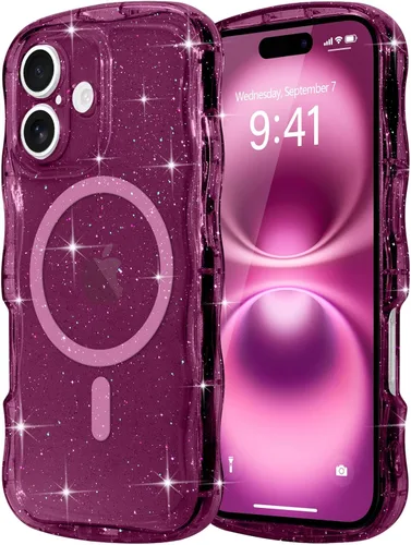 Vista 169 de Pepmune Funda magnética para iPhone 17 Pro Max, color rosa