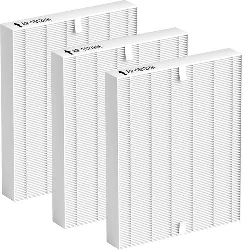 Vista 13 de Improvedhand AP-1512HH Filtro de repuesto para Coway Airmega Purificador AP-1512HH-FP AP-1518R AP-1519P, 1 paquete H13 True High Efficiency y 4