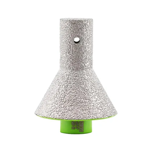 Vista 24 de Broca de fresado de biselado de diamante - Broca de cono de azulejos Biselado 4/5" vástago hexagonal 20MM Granito Agujeros de ampliación de mármol