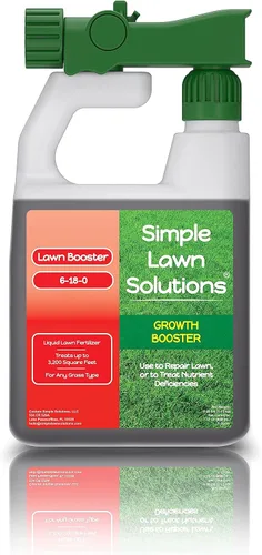 Vista 3 de Potenciador de crecimiento (32 onzas con pulverizador) y refuerzo de crecimiento (1 galón de repuesto) - Fertilizante líquido Simple Lawn Solutions