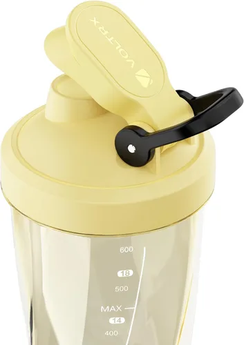 Vista 3 de VOLTRX Botella Batidora Eléctrica Premium de Proteínas, Hecha con Tritan - Libre de BPA - Vaso Batidor Portátil Vortex de 24 oz/Vasos Batidores