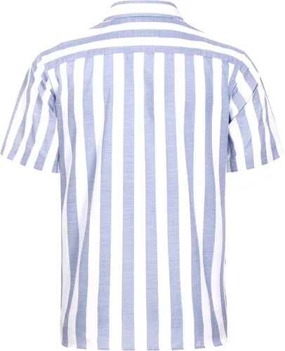Vista 4 de J.VER Men's Button Down Shirt Casual Linen Short Sleeve Shirts Summer Beach Tops
