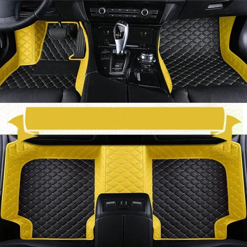 Vista 25 de Tapete para Auto Adecuado para el 99% de Sedanes, Coches Deportivos, Tapetes de Coche Personalizados de Lujo para SUV, Mujeres, Tapetes Automotrices