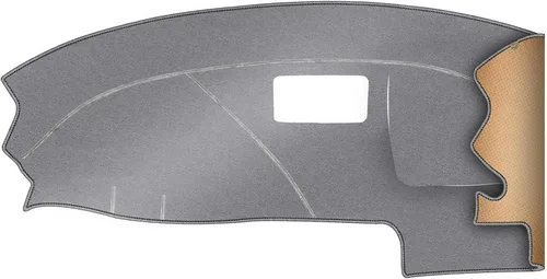 Vista 21 de Cubierta de tablero Tapete de salpicadero Compatible con Chevy Cruze 2015-2011 (para transmisión en la izquierda), Alfombra de salpicadero de coche