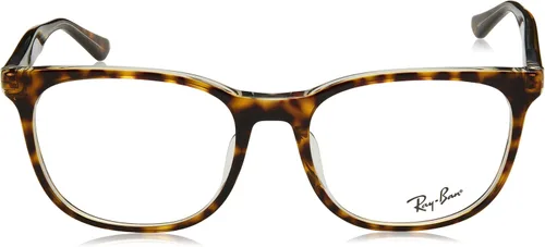 Vista 2 de Ray-Ban RX5369f - Marco de lentes recetados cuadrados de ajuste de puente bajo
