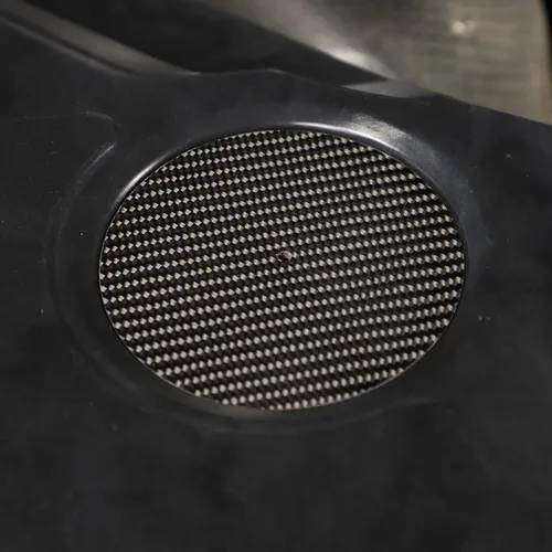 Vista 5 de Daeiclru Adhesivo de fibra de carbono para panel de bahía de motor, compatible con Chevrolet Corvette C8 2020-2023, accesorios de decoración