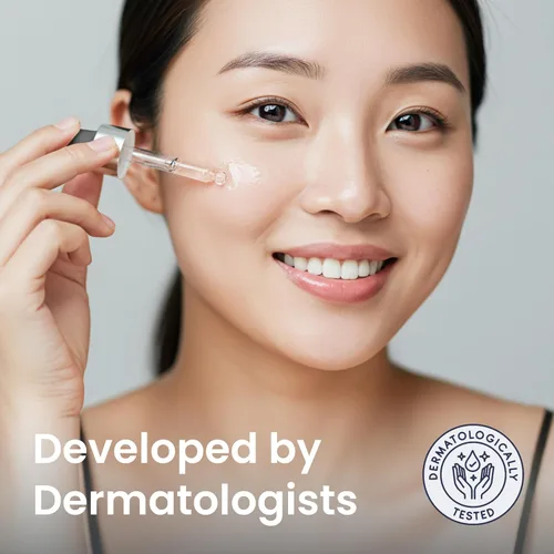 Vista 7 de Ampolla de niacinamida al 20% de vitamina C – CUSKIN Cuidado coreano de la piel con niacinamida, glutatión, ácido hialurónico, adenosina, pantenol