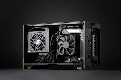 Vista 7 de Noctua NH-L9x65 chromax.Black, Enfriador de CPU de bajo perfil de alto