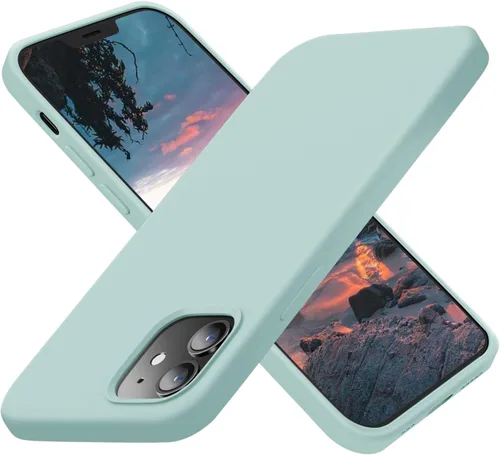 Vista 31 de Cordking Funda diseñada para iPhone 12, diseñada para iPhone 12 Pro, funda de teléfono de silicona a prueba de golpes