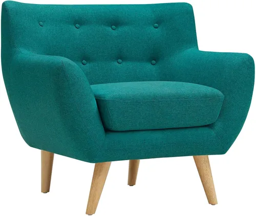 Vista 8 de Modway Remark Mid-Century - Sillón moderno con tela tapizada