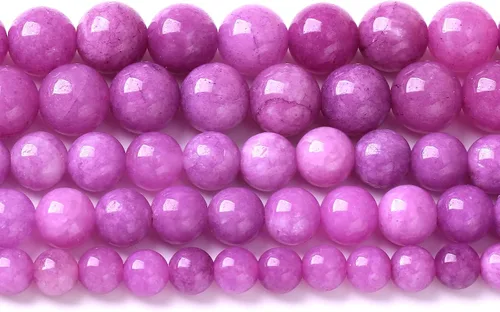 Vista 14 de 45 Cuentas de Piedra Natural de 5⁄16 Pulgadas (8 mm) con Cuentas de Amazonita Azul para Hacer Joyería AAA Redondas Cuentas Sueltas Piedras