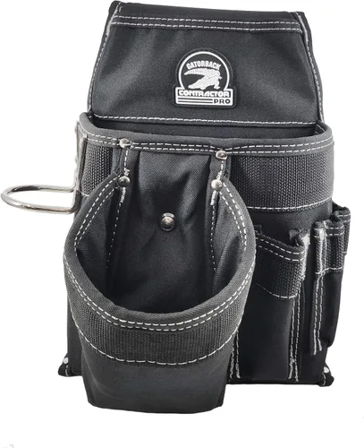 Vista 3 de Cinturón profesional para herramientas de carpintero Gatorback, combo con canales de aire Pro Comfort, con soporte para la espalda