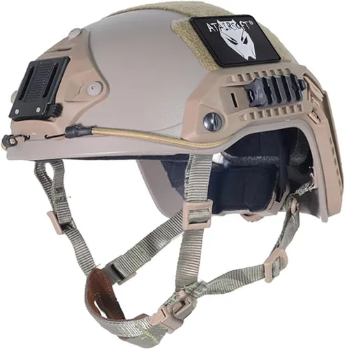 Vista 8 de ATAIRSOFT Casco marítimo ajustable ABS para Airsoft Paintball
