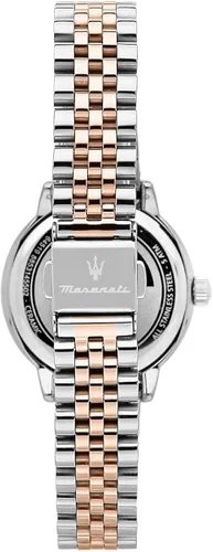 Vista 3 de Maserati Reloj Successo Solar Lady, hora y datos, reloj de cuarzo -R8853145504, Oro Rosa, Moderno
