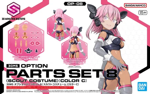 Vista 9 de 30MS - Juego de piezas de opción 8 (Scout Costume Color C) - Kit