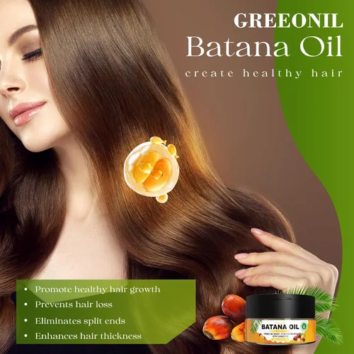 Vista 7 de GREEONIL Aceite de batana para el crecimiento del cabello, 100 % puro, prensado en frío, tratamiento orgánico para el cabello y cuero cabelludo