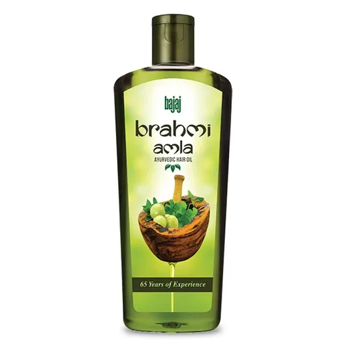 Vista 6 de Bajaj Brahmi Amla Aceite para el Cabello (Enriquecido con Brahmi Ayurvédico) 13.5 fl oz