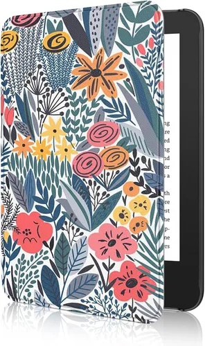 Vista 13 de MoKo Funda para Amazon Kindle Basic de 11ª generación 2024/2022 de 6", color negro mezclilla Cubierta ligera para Kindle Basic de 11ª
